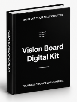 Vision Board Digital Kit — 3D cover